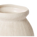 Wanda Vase 18x18x17cm Hessian White