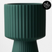Ronis Vase Degana Emerald 29cmhx15cmd