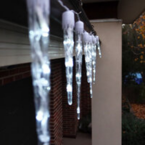 Ronis Waterfall Icicle Tube Light 32pc White