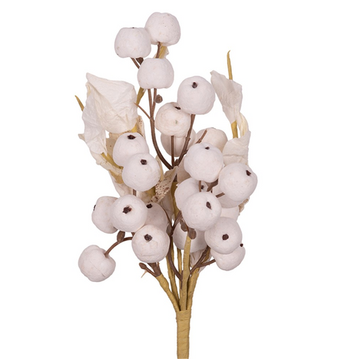 White Berry Bunch 25cm