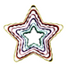 Ronis Wilton Star Fondant Cutouts 6pc