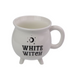 Ronis Witch Cauldron Mug White