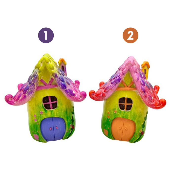 Ronis Wonderland Fairy House 20cm 2 Asstd