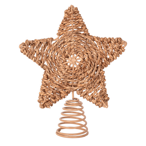 Ronis Woven Star Tree Topper 21cm