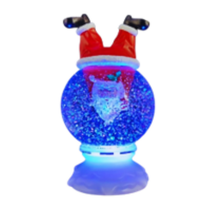 Snow Globe with Santa 21cm