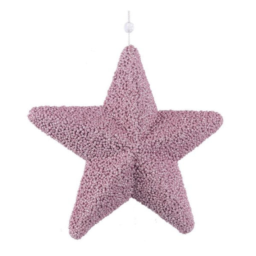 Pink Hanging Star 25cm