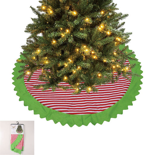 Candy Stripe Tree Skirt 102cm