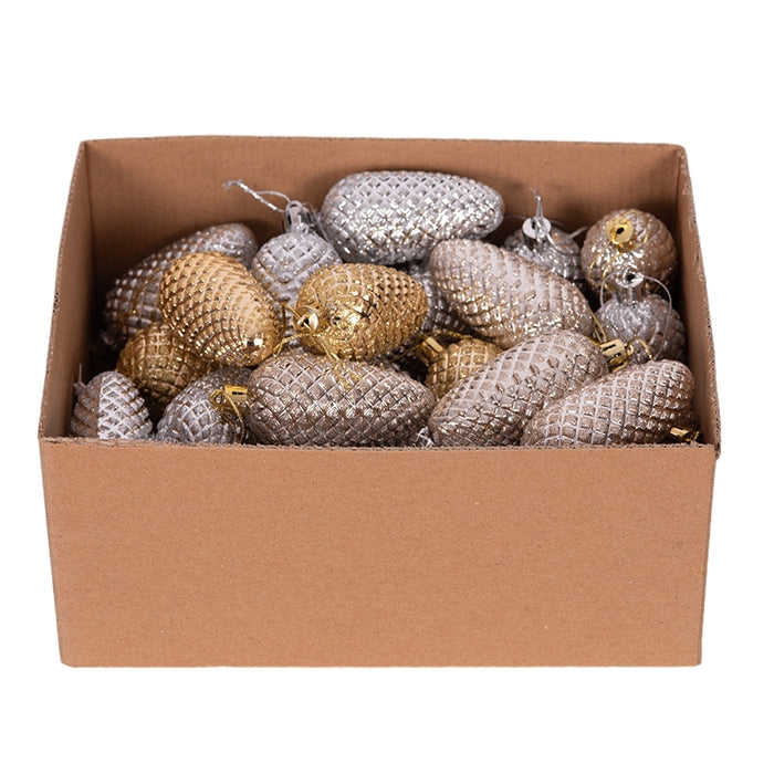 3A Pinecone Tree Ornaments 8cm