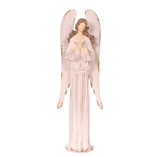 White Angel Table Top Decoration Polyresin