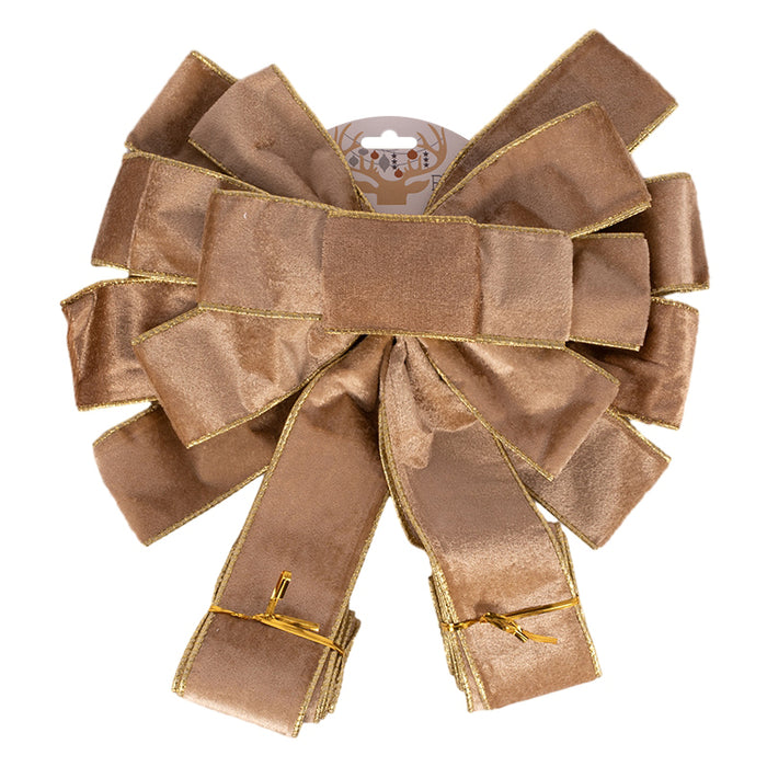 Large Champagne Bow 33cmx110cm