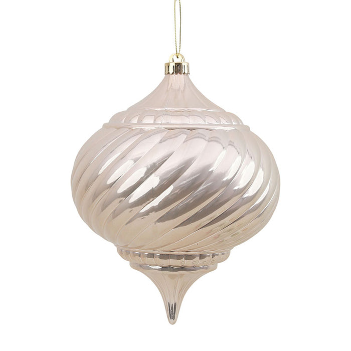 Ivory Pearl Finish Finial 20x24cm