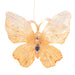 Champagne Ombre Finish Acrylic Butterfly Tree Ornament 11x9.5cm