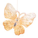 Champagne Ombre Finish Acrylic Butterfly Tree Ornament 11x9.5cm