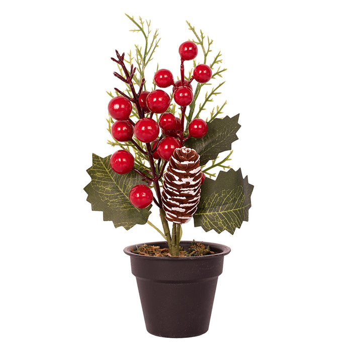 Red Berry Pot 20cm