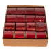 4A Red Christmas Ribbon 6.3cmx500cm In PDQ Tray