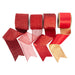 4A Red Christmas Ribbon 6.3cmx500cm In PDQ Tray