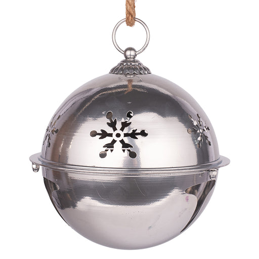 Shiny Silver Metal Bell D28cm