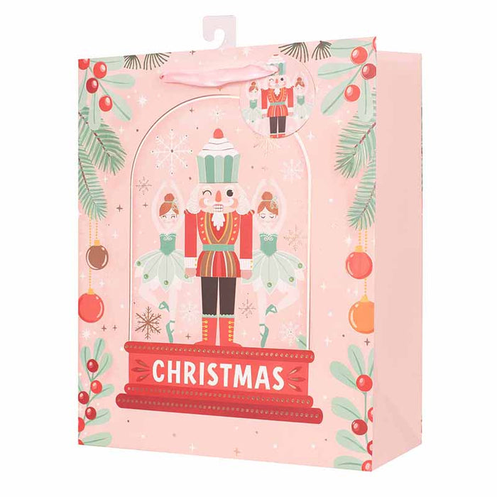 Gift Bag Nutcracker Suite In Cloche Large 26X32X12cm