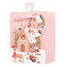 Gift Bag Gingerbread House Small 11.1X13.7X6.2cm