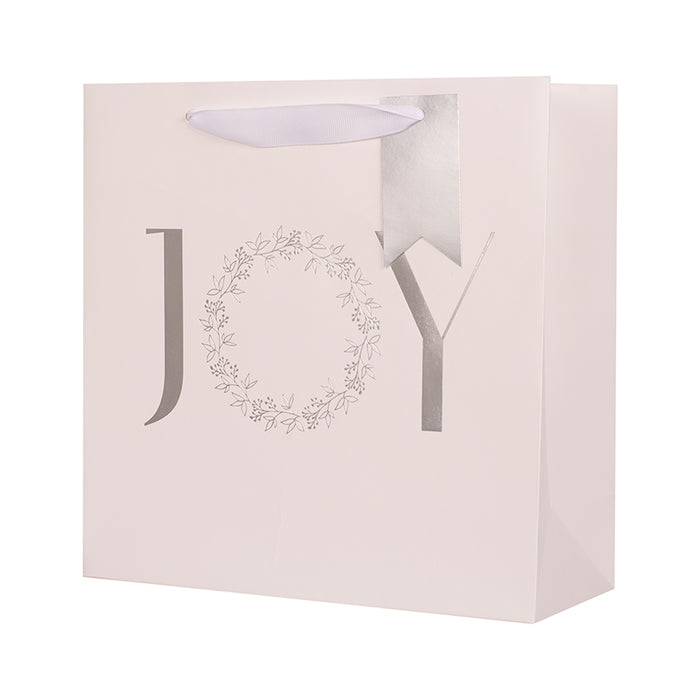 JOY SQUARE GIFT BAG MEDIUM 25X10X H25CM