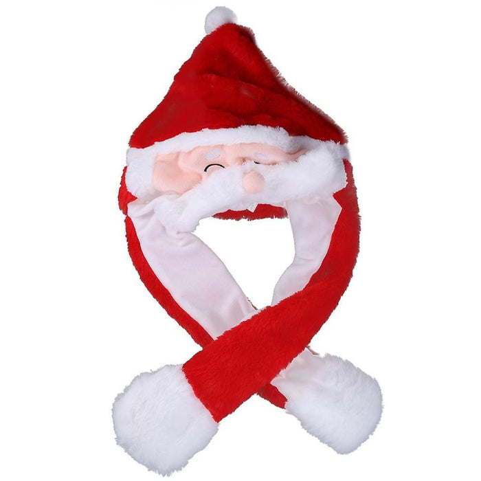 Squeeze & Wiggle Santa Hat Plush