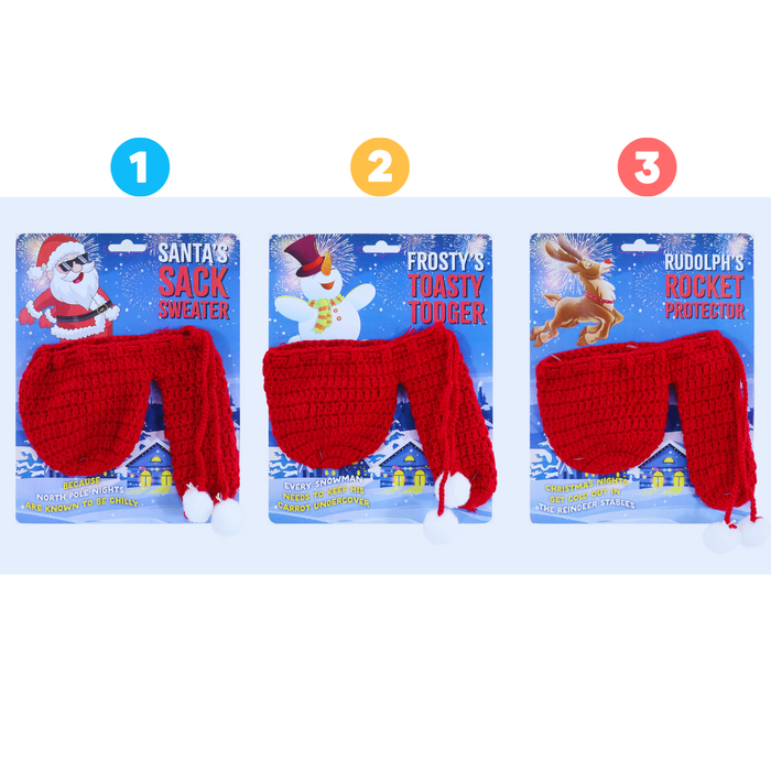 Oversized Naughty Knitted Fun Sock