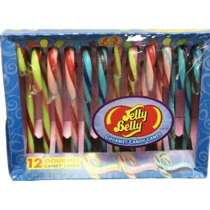 Gormet Jelly Beans Candy Canes Asstd Fruit Flavours