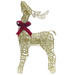 Light Up Reindeer Gold 39Cm