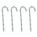 Deco Candy Canes Asstd 15cm 4pk