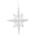 Hanging Nativity Star Asstd 18cm