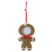 Hanging Gingerbread Photo Deco Asstd 13cm