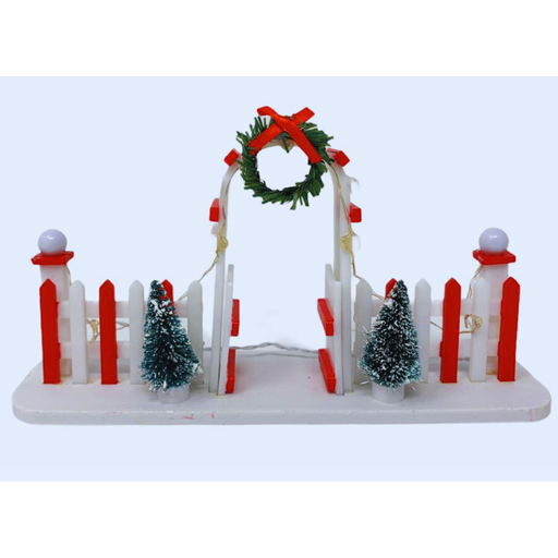 Light Up Gate Arch w/ Bristle 19cm