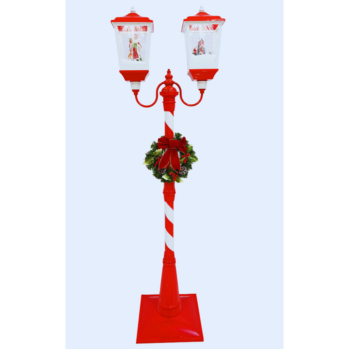 LED Musical Lamppost DBL Lanterns 179cm