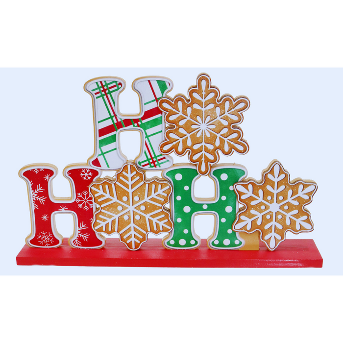 Gingerbread Hoho Table Deco