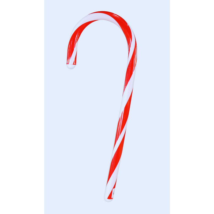 Candycane Deco Plastic 34cm