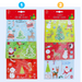 Christmas Stickers 3 Sheets Asstd