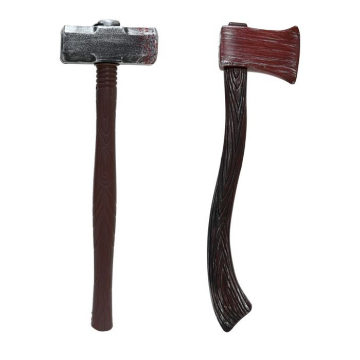 Bloody Hammer & Axe 52cm