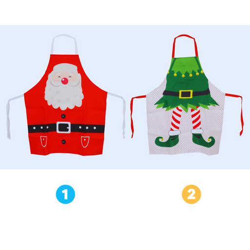 Apron Christmas Characters Asstd