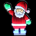 LED Infinity Santa Light 56cm