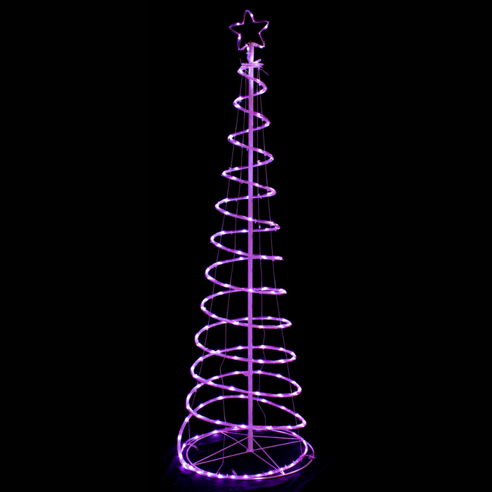 RGB Lightshow Spiral Tree 180cm