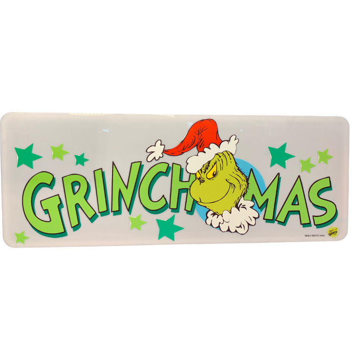 Dr. Seuss Grinchmas Acrylic Indoor Sign 80cm