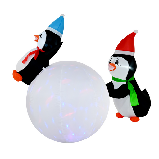 Airpower Penguins Playing Snowball Flash