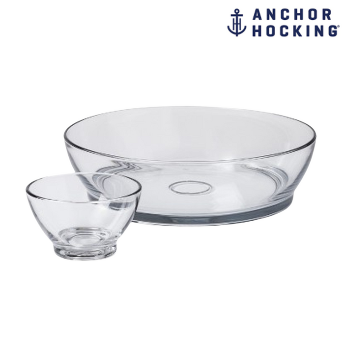 Anchor Hocking Whitman Chip and Dip Set