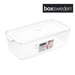 BOXSWEDEN CRYSTAL STORAGE CONTAINERW/LID 3.75L 33.5X16.5X10CM