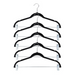 BOXSWEDEN VELVET HANGER 5PKWITH CLIPS 42CM