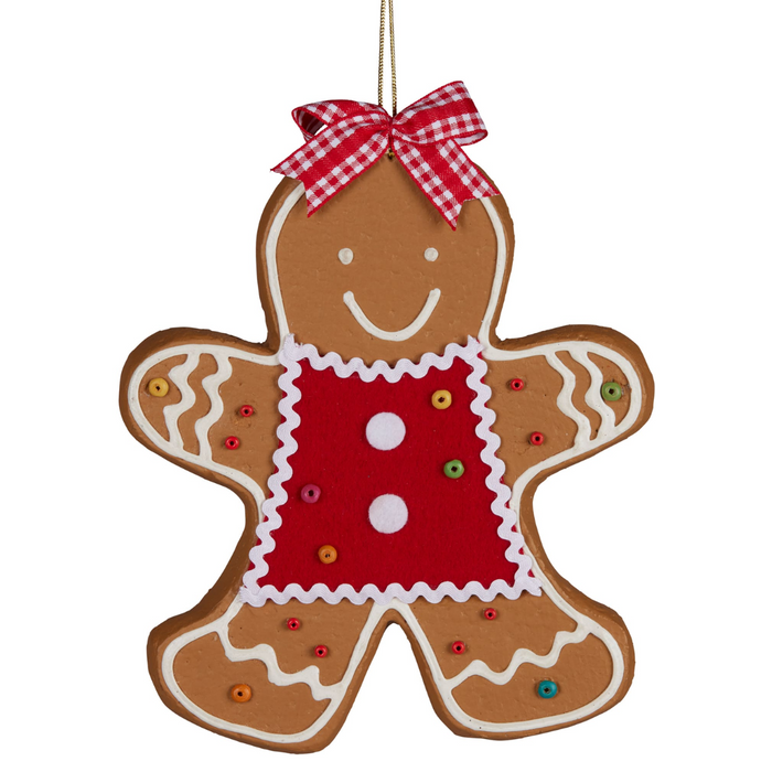 Christmas Decoration- Gingerbread Woman, 22cm