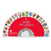 Christmas Pencil and Eraser 20pk