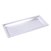 Christmas Silver Melamine Tray 41.5X18.5Cm