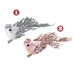 Clip Velvet Bird Glitter 21Cm Asst