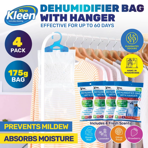 Dehumidifier Bag With Hanger Scented 175g